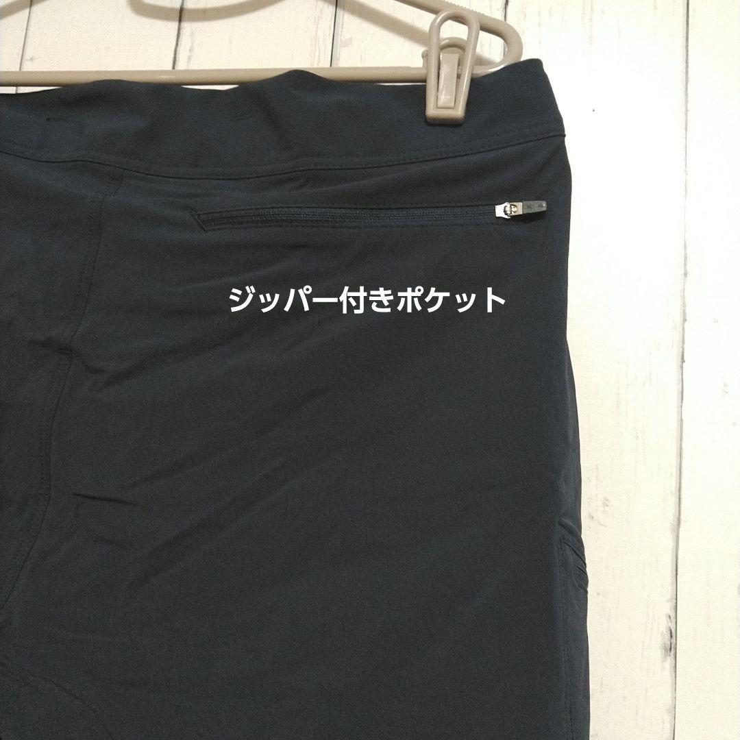 未着用　モンベル　ペダリングニッカ　ライト　サイクルパンツ　自転車　薄手　紺　Ｍ
