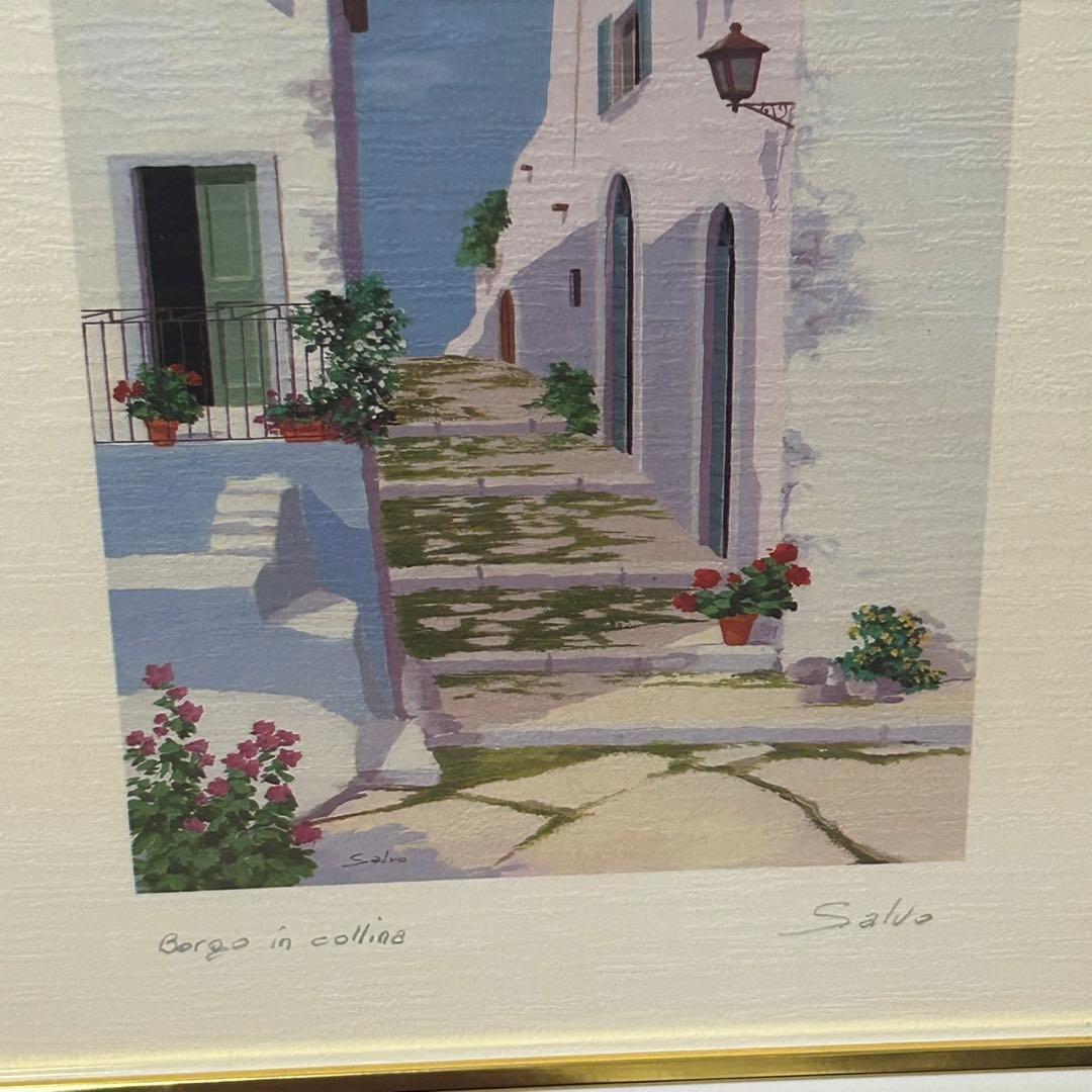 サルボ 風景画 夏色の海辺 絵画セット