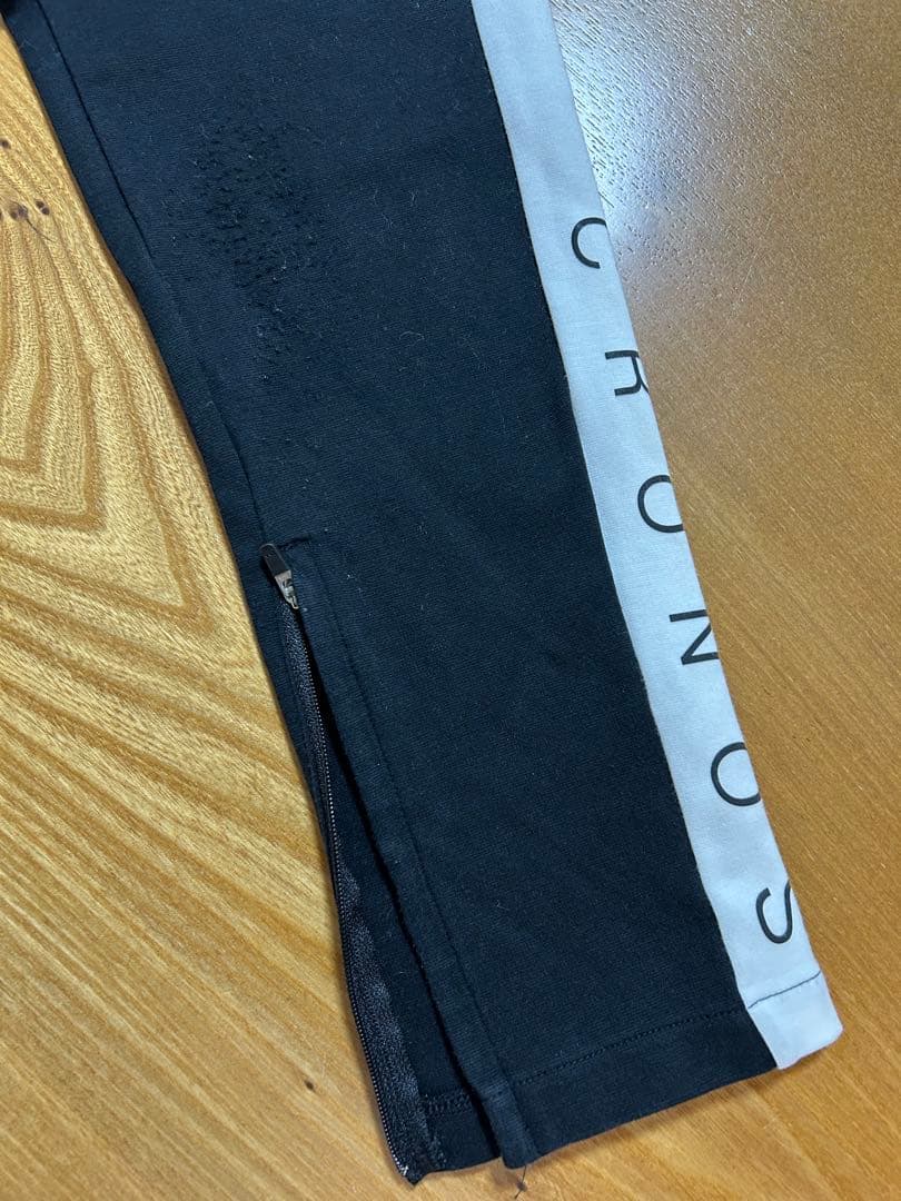 CRONOS ブラックトレーニングパンツXL