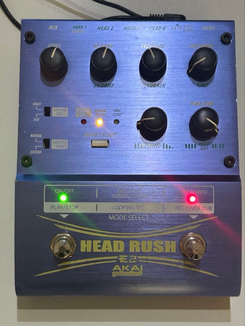 AKAI E2 HEAD RUSH 動作確認済 訳あり アダプター付