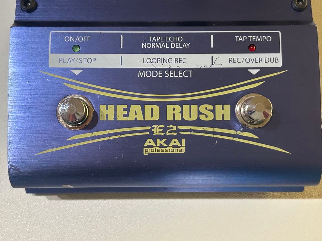 AKAI E2 HEAD RUSH 動作確認済 訳あり アダプター付