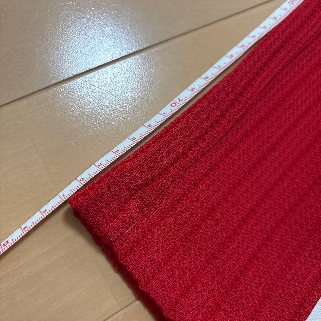 値下げ☆ 未使用【アディダス × グッチ 】ストライプ　パンツ 赤