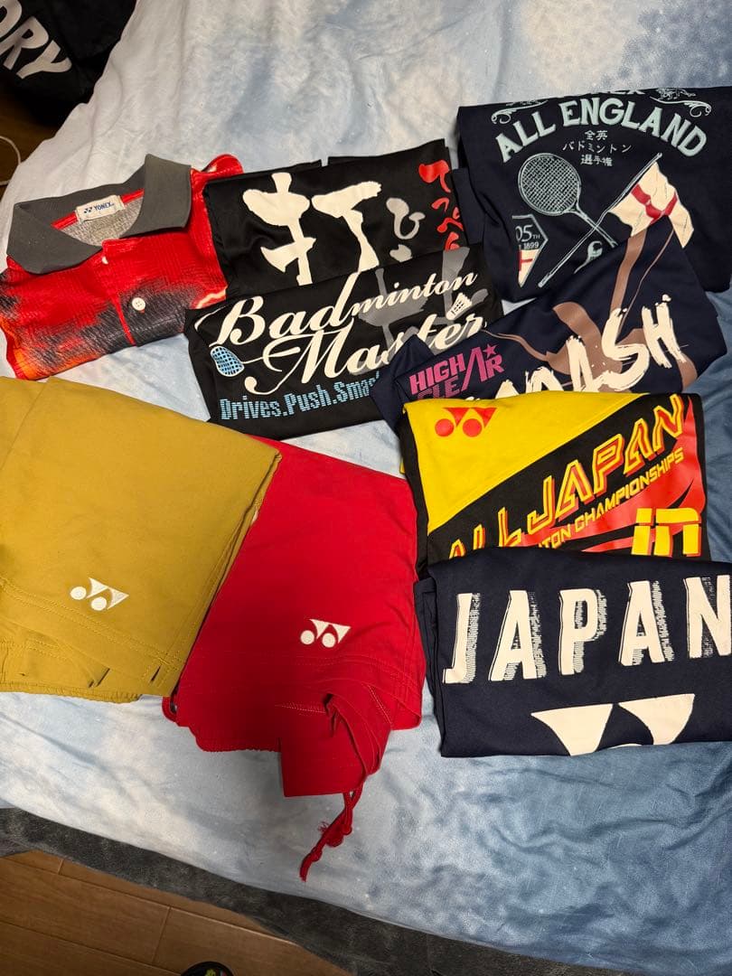 バドミントン Tシャツ 、ウェア、バッグ