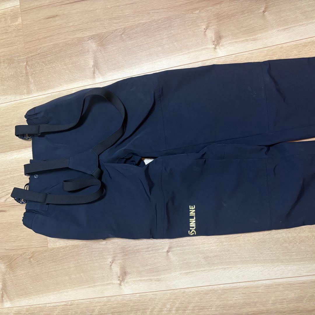 SUNLINE レインウェア Mサイズ 黒　(SUW-23301)+キャップ