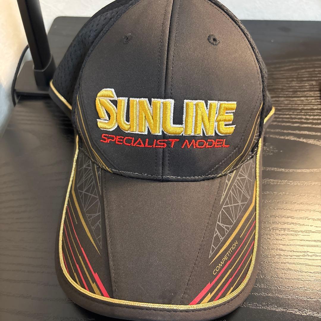 SUNLINE レインウェア Mサイズ 黒　(SUW-23301)+キャップ