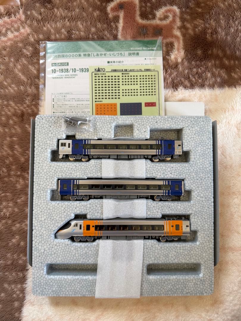 KATO JR四国8000系 特急「いしづち」3両セット