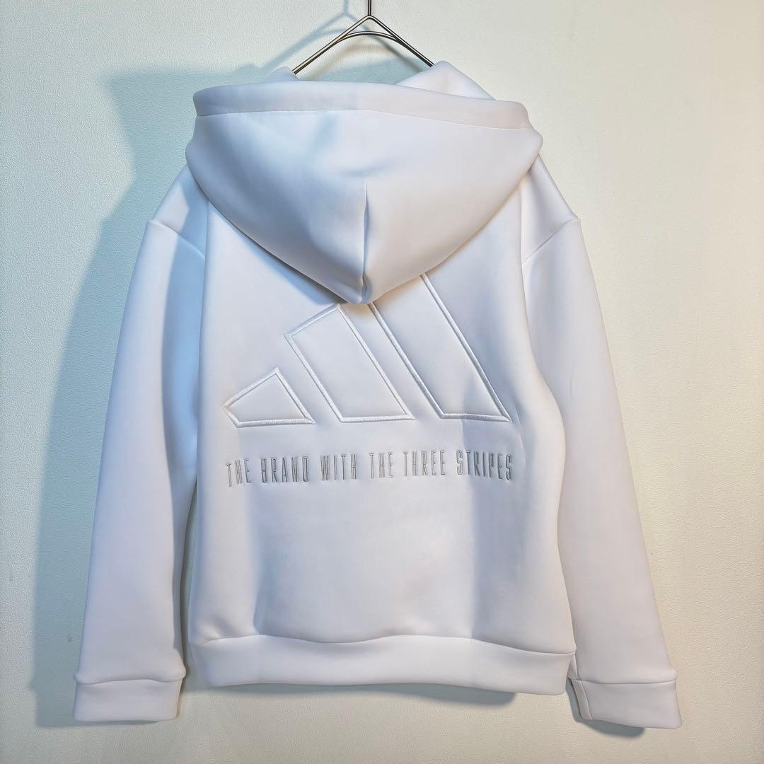 専用様　新品adidasダンボールニットフーディースカートセットビックロゴ