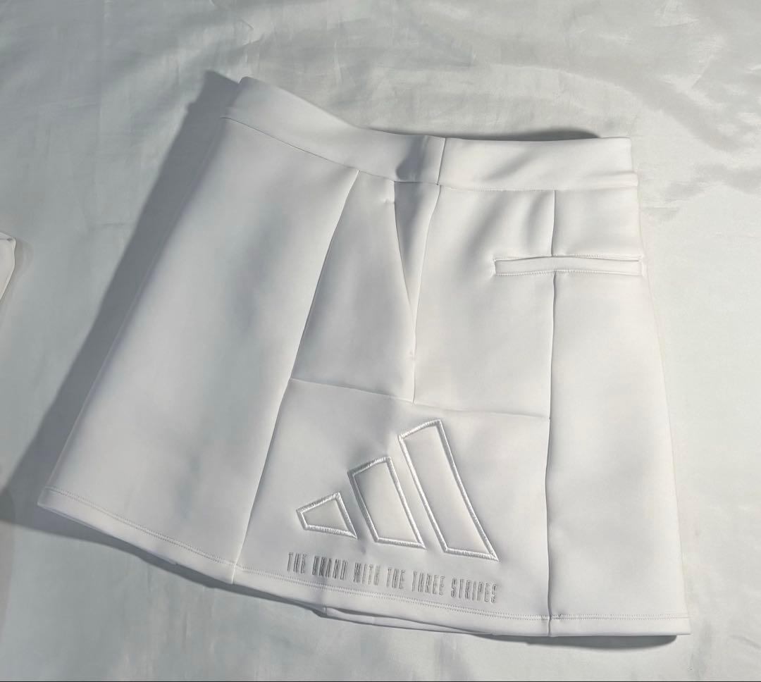専用様　新品adidasダンボールニットフーディースカートセットビックロゴ