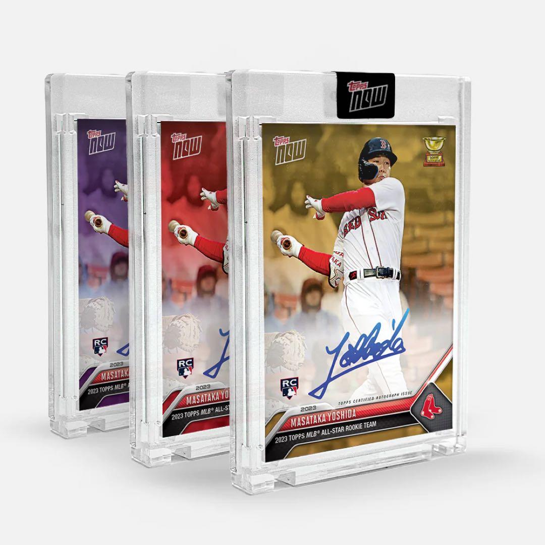 【新品未開封】Topps Now 吉田正尚 直筆サインカード