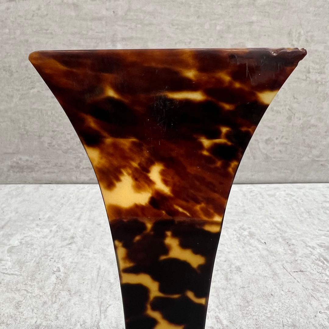 希少　三味線バチ　べっ甲　鼈甲　和楽器　天然素材　長さ約18.2cm　収納袋