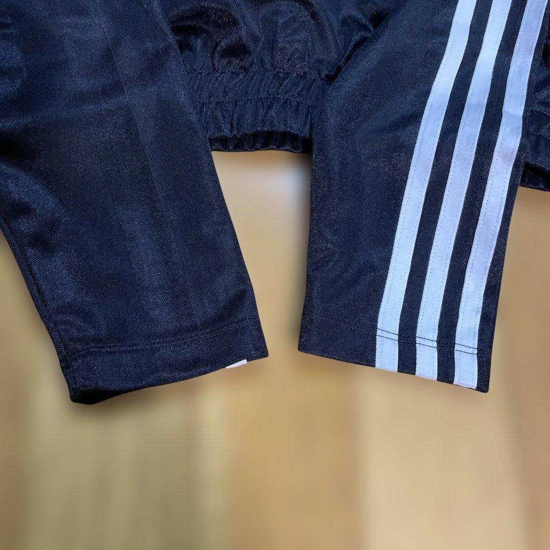 adidas ブラック ショート丈ジャージセットアップXS美品✨✨