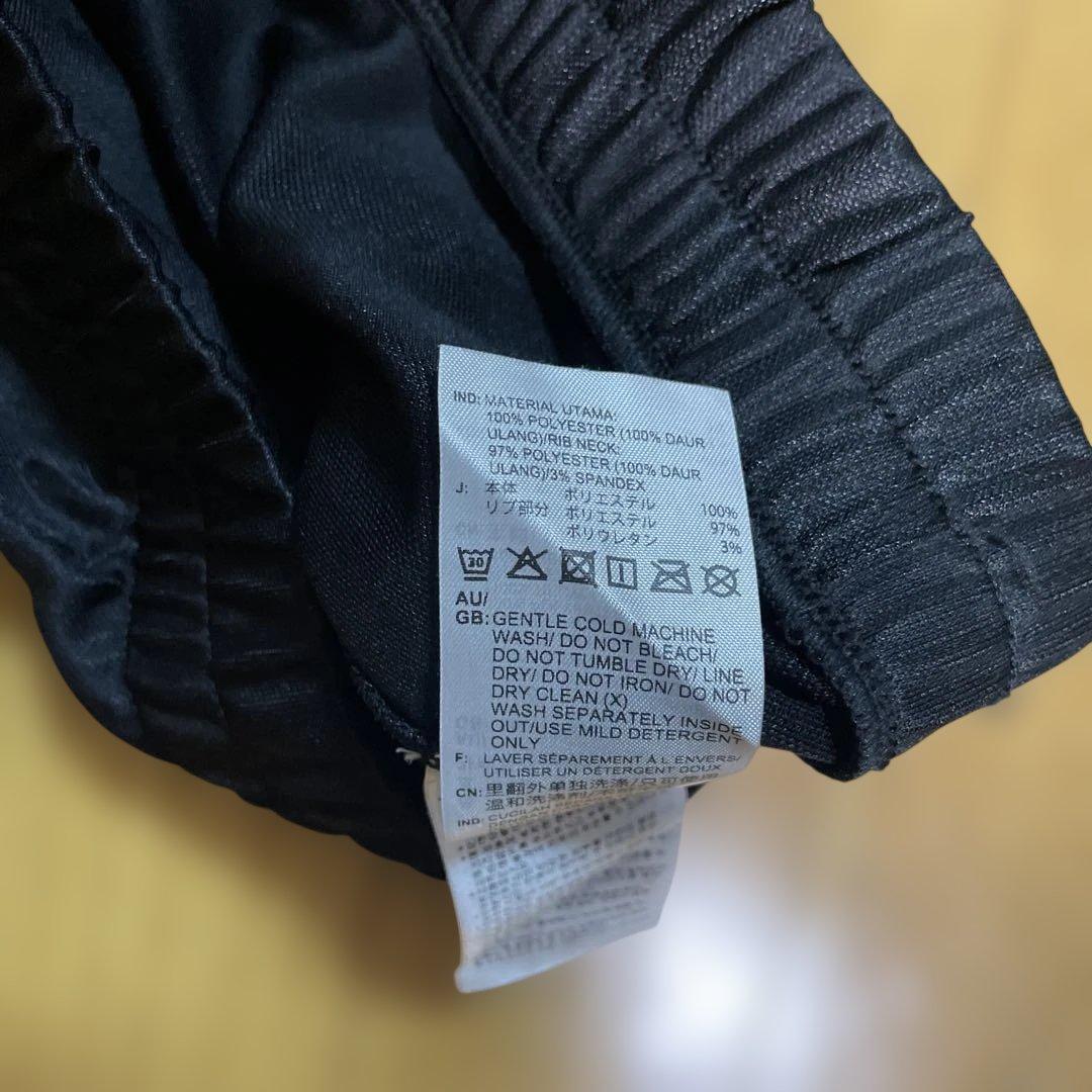 adidas ブラック ショート丈ジャージセットアップXS美品✨✨