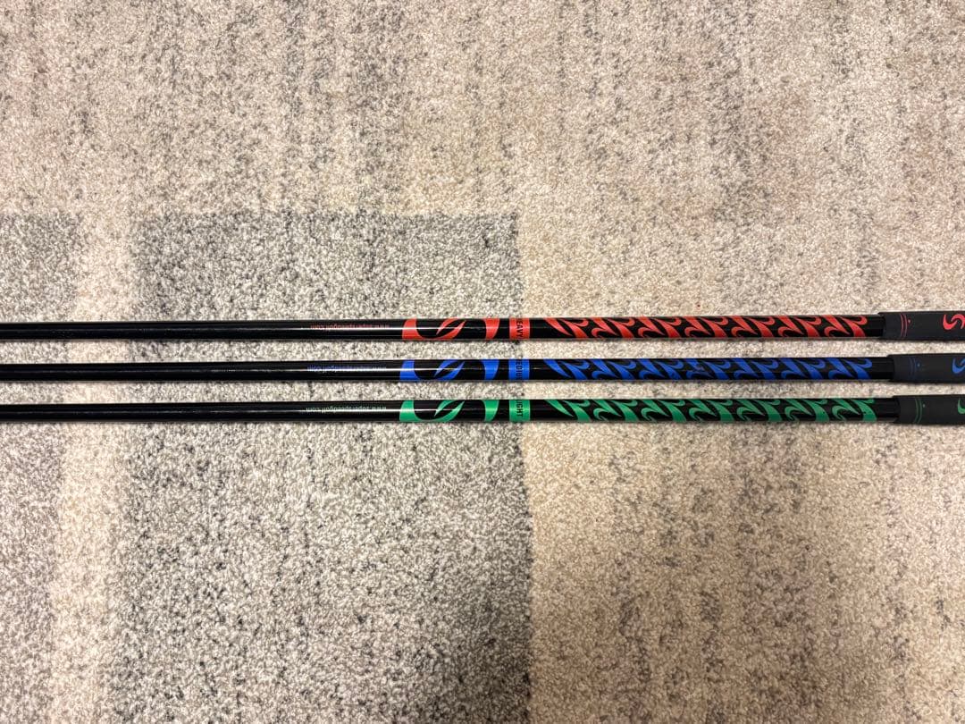 SuperSpeed Golf トレーニングクラブ 3本セット メンズ