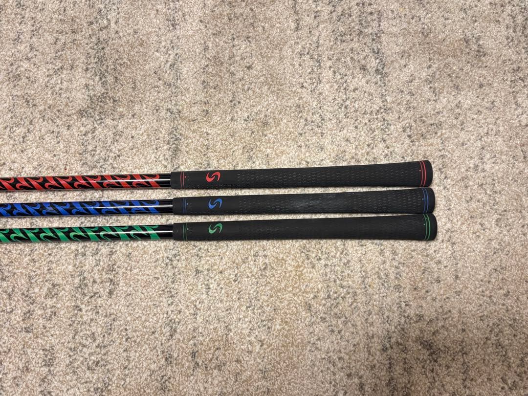 SuperSpeed Golf トレーニングクラブ 3本セット メンズ