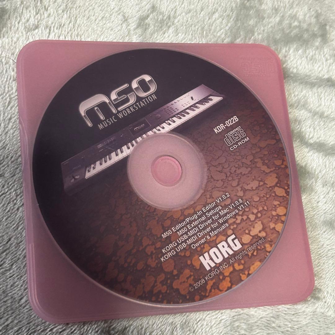 【動作良好・付属品充実】KORG M50 ワークステーション シンセサイザー