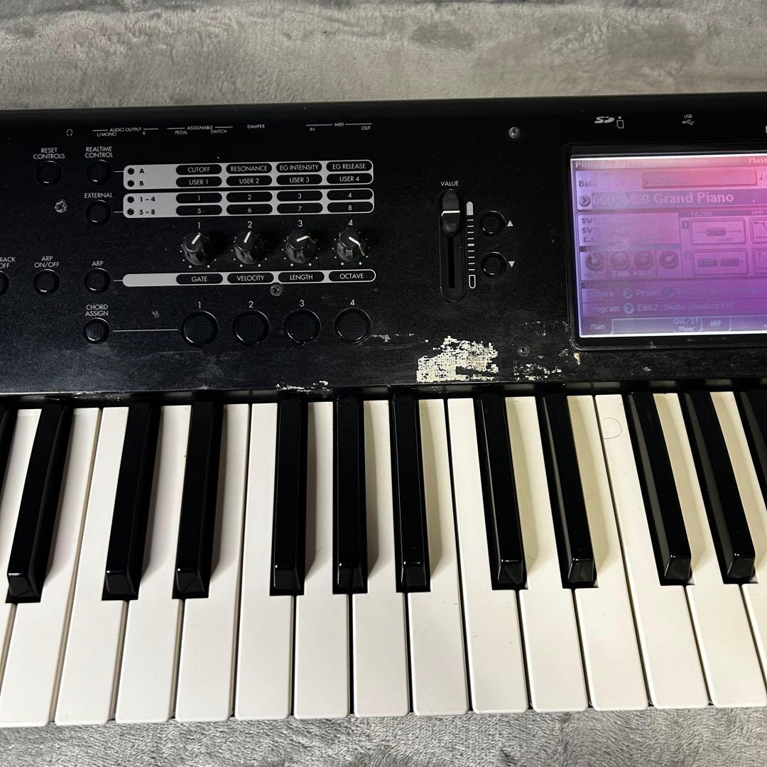 【動作良好・付属品充実】KORG M50 ワークステーション シンセサイザー