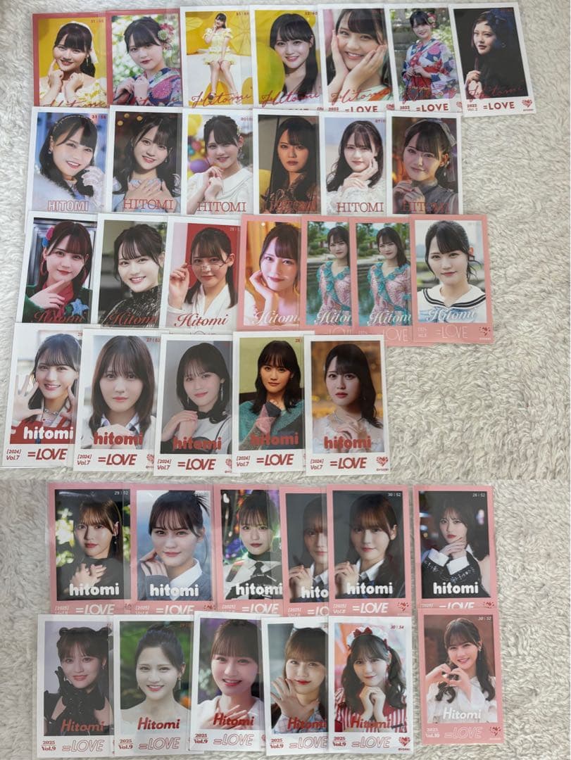 イコラブ ミニフォト 髙松瞳 まとめ売り 37枚