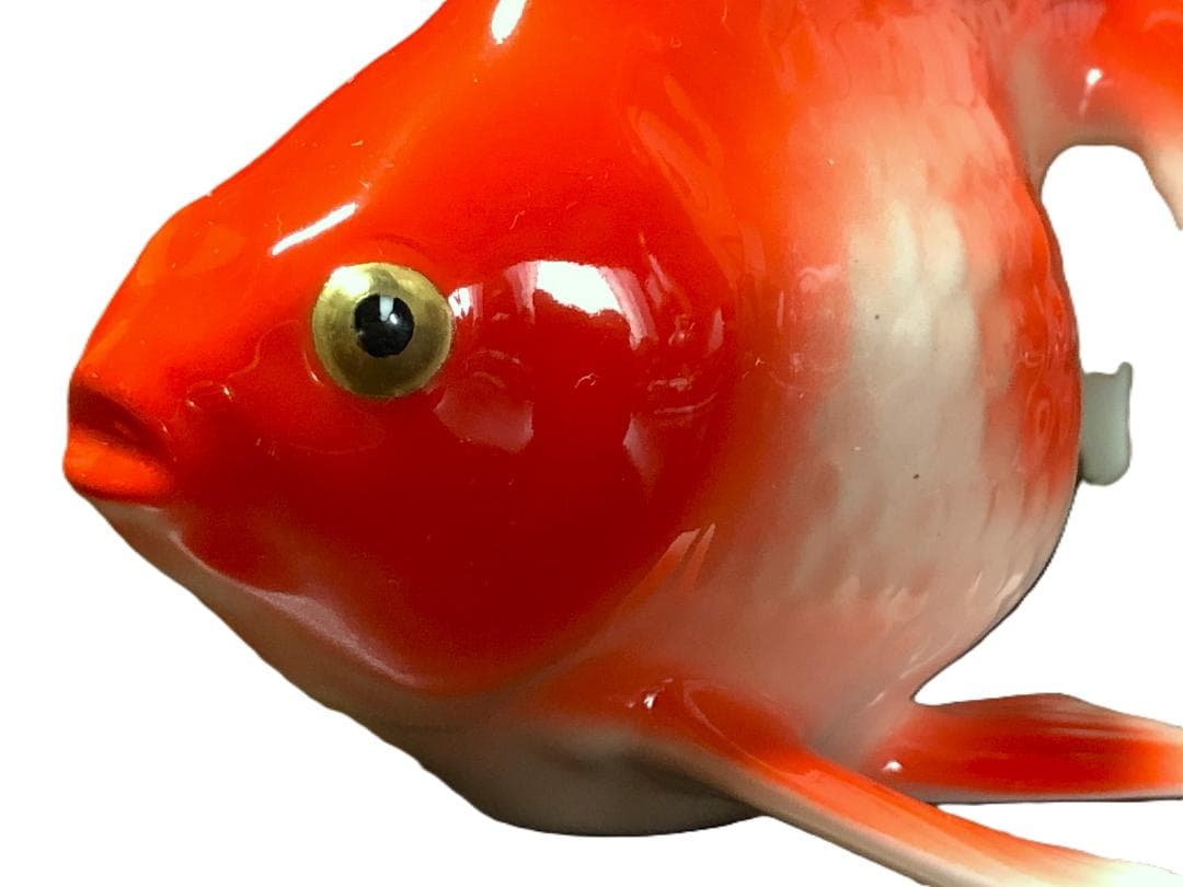 【 BONE CHINA 金魚 】　無疵完品 Noritake/ノリタケ