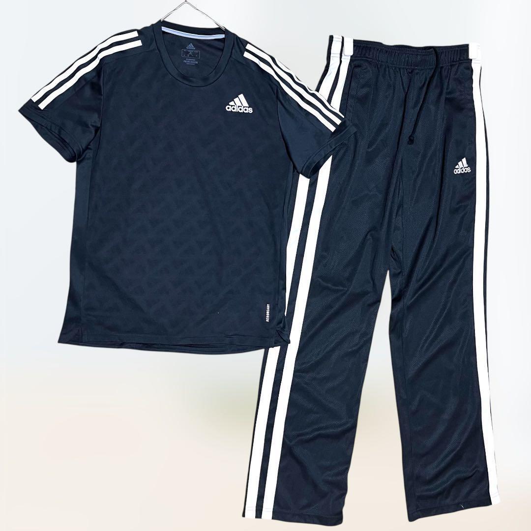 美品　adidas アディダス　Tシャツ　パンツ セットアップ　パンツLサイズ