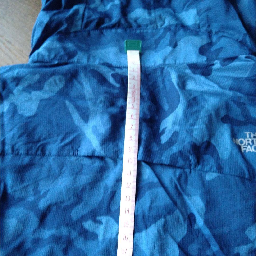 【値下げ】THE NORTH FACE 青迷彩 M ウィンドブレーカー