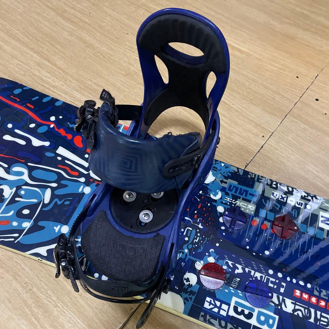SCOOTER　名作DR　良質国産スノーボードセットOGASAKA製　バイン付