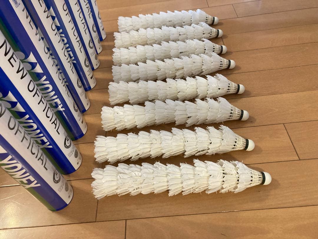 YONEX NEW OFFICIAL ニューオフィシャル　ノック用シャトル96個