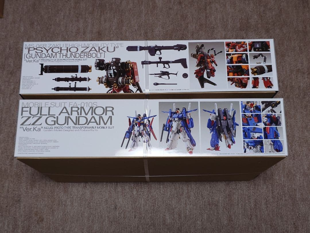 MG フルアーマーZZガンダム Ver.Ka MGサイコ・ザク” Ver.Ka