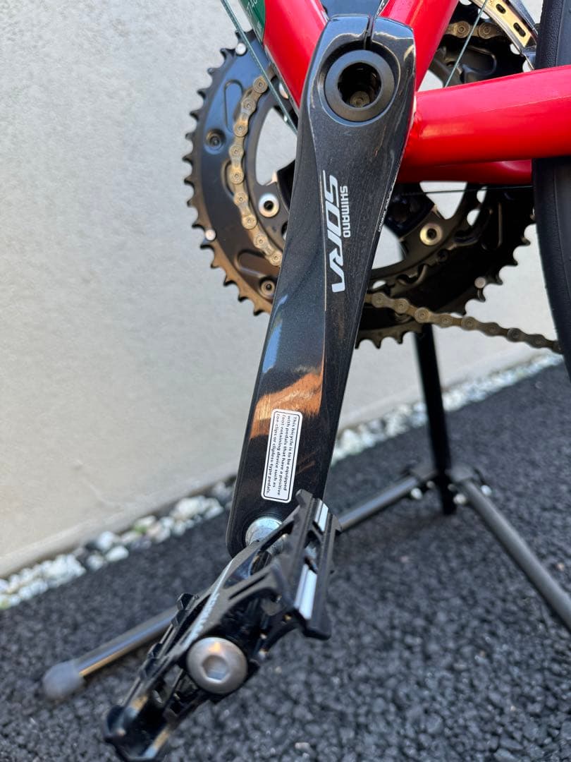 Trek 赤 自転車 本体