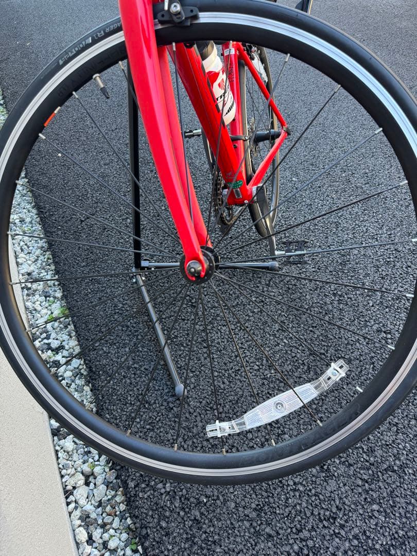 Trek 赤 自転車 本体
