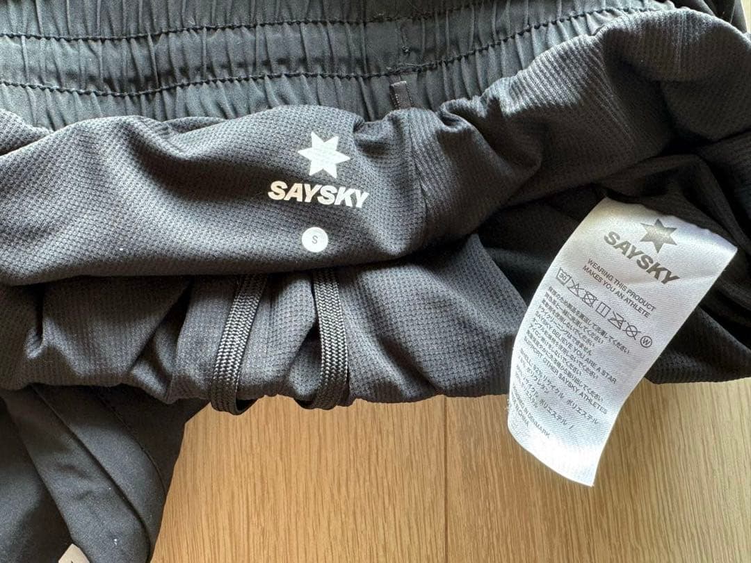 SAYSKY BLAZE PANTS ブラック