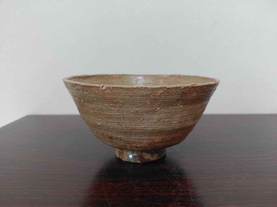11代長岡空権 楽山焼 茶碗 共箱 共布 茶道具