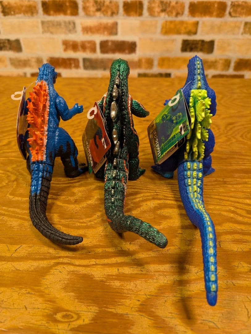 ゴジラ　フィギュア　ムービーモンスター　ゴジラアート展　3体セット