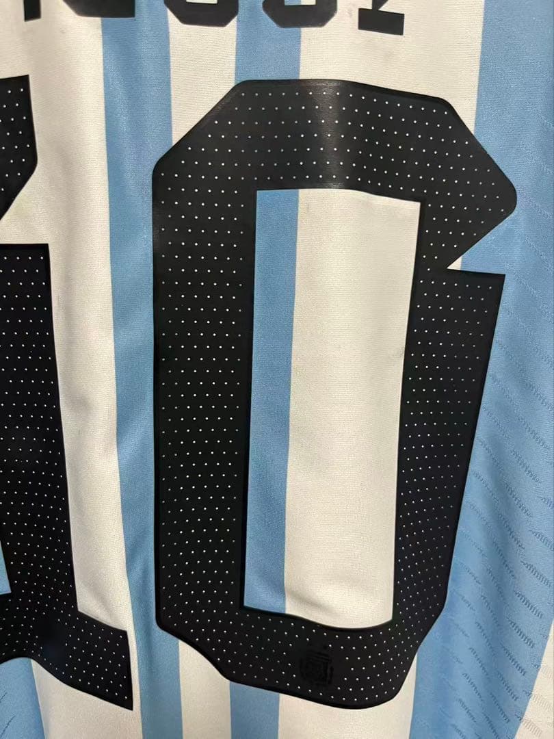 新品タグ付/正規品/選手用仕樣 アルゼンチン代表 メッシ 2022 WC 決勝