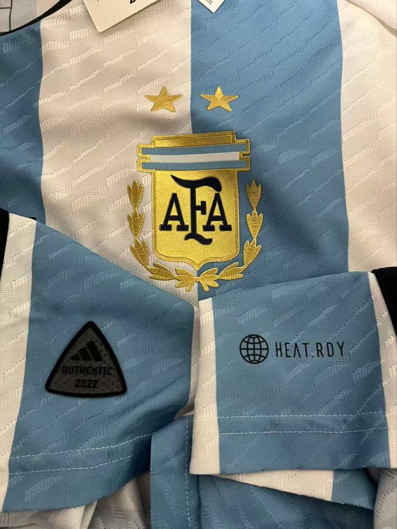 新品タグ付/正規品/選手用仕樣 アルゼンチン代表 メッシ 2022 WC 決勝