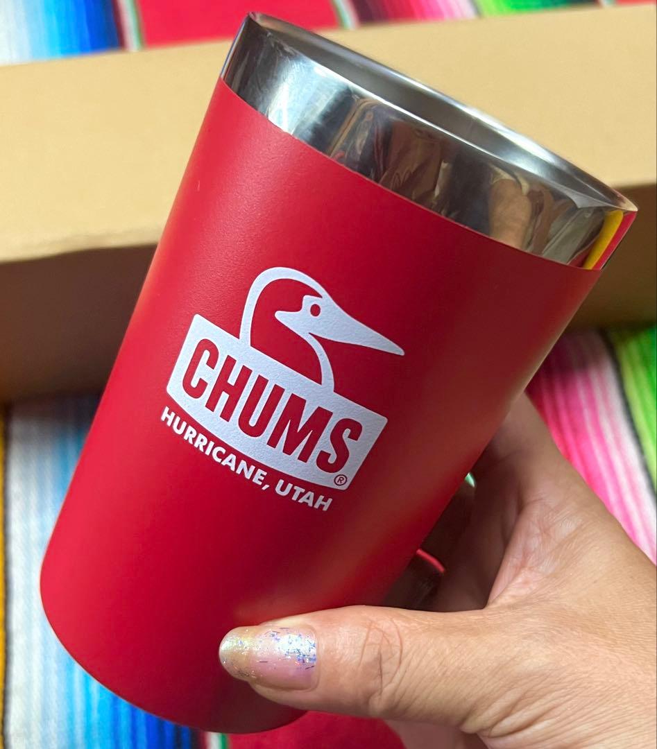 新品　CHUMS キャンパー　ステンレスタンブラー　チャムス ry