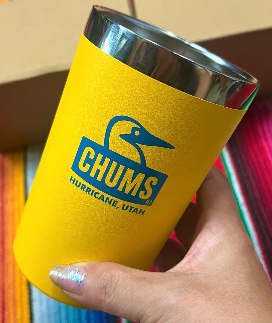 新品　CHUMS キャンパー　ステンレスタンブラー　チャムス ry