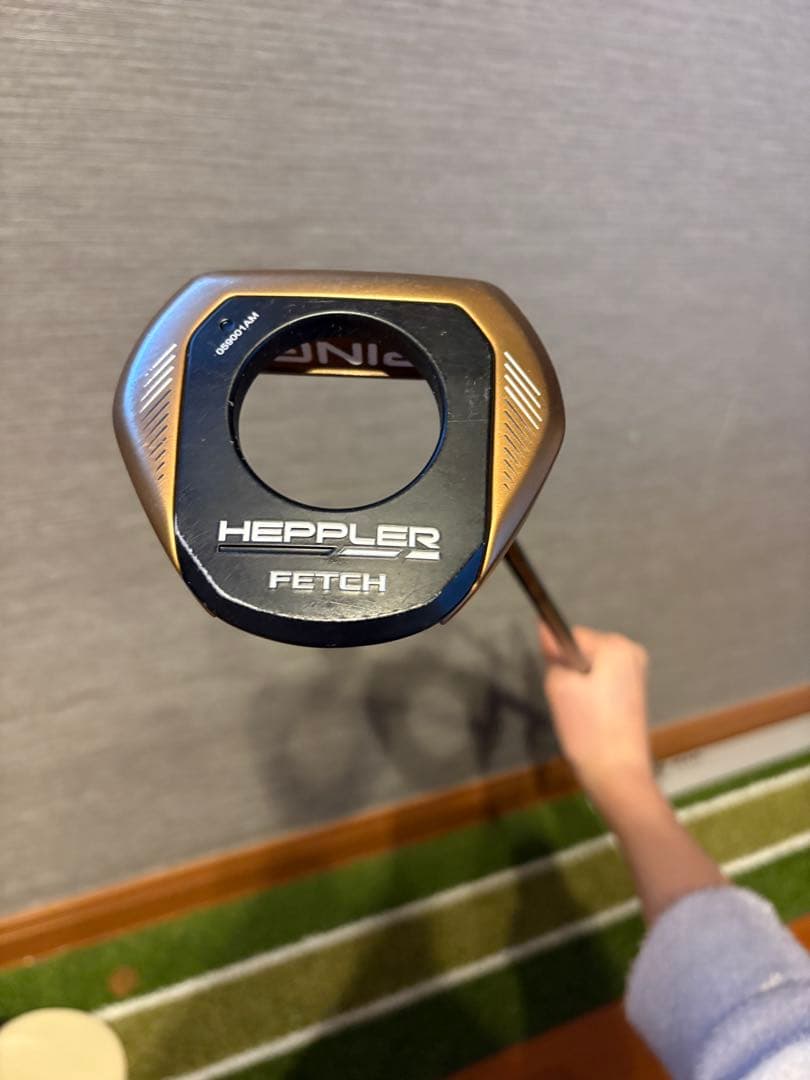 PING HEPPLER FETCH34インチ　ゴールド マレットパター