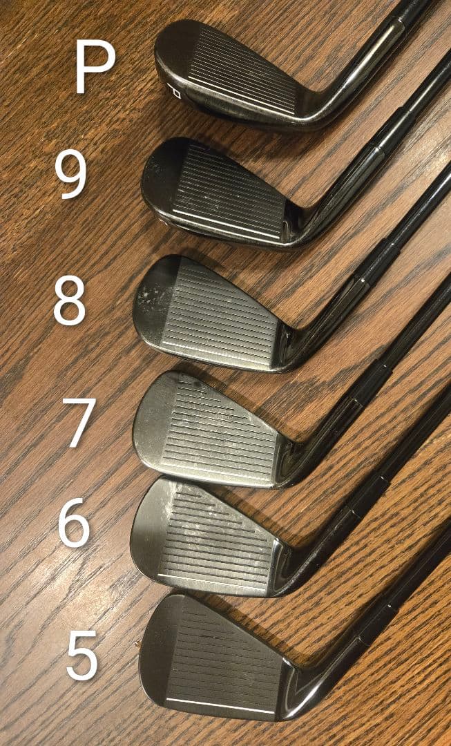 Taylormade P790 ブラック アイアン6本 MCI ブラック