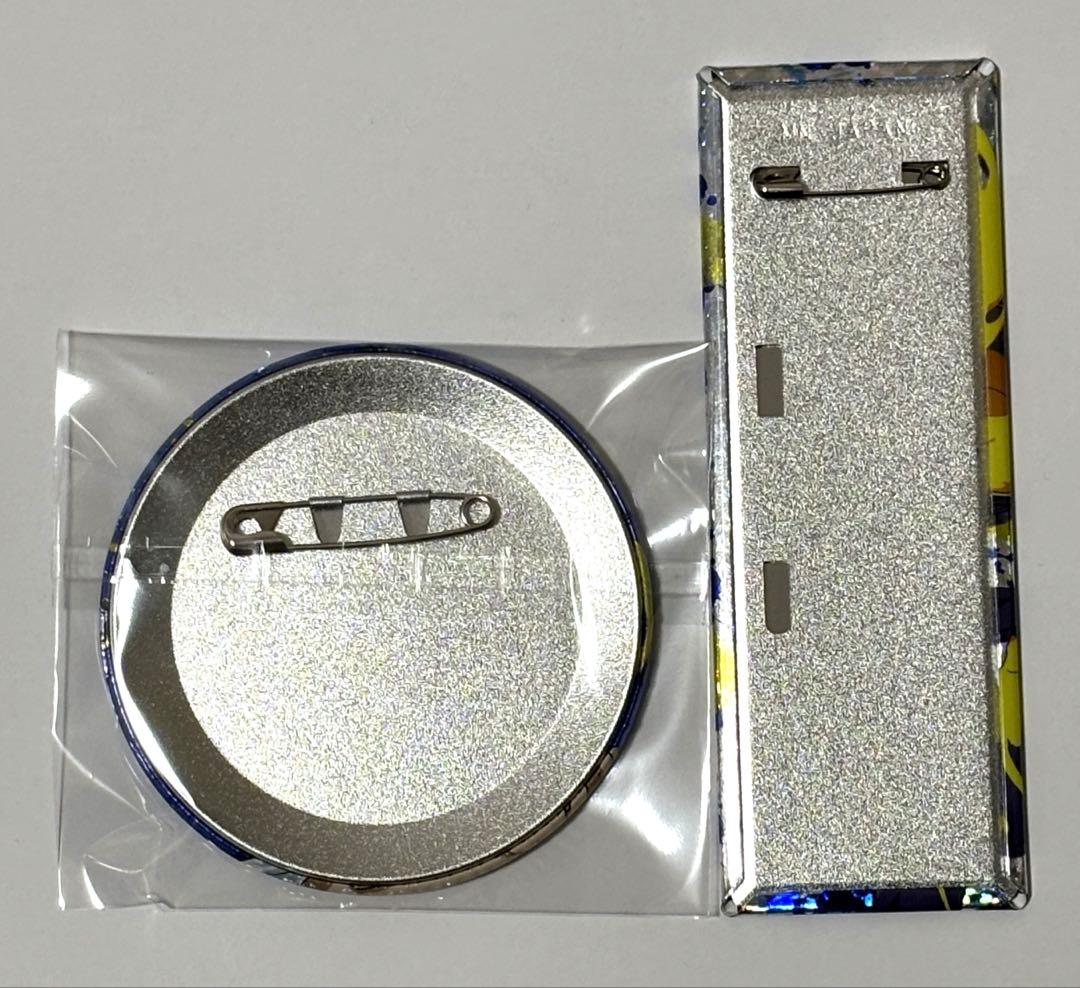 ブルーロック 蜂楽廻 ホログラム缶バッジ GIGO限定　２種セット