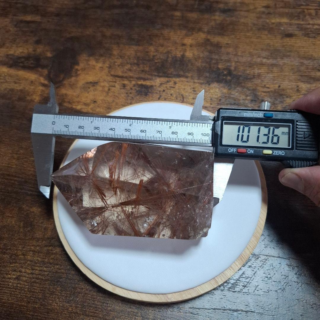 レッドルチルクォーツ ポイント