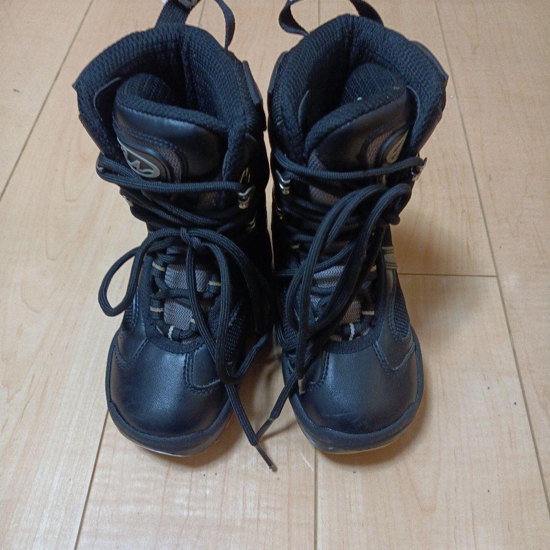 キッズ、子供用IGNIO スノーボード グレー ブーツ3点セット