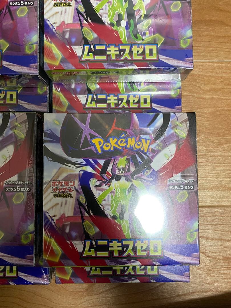 ポケモンカード　ムニキスゼロ　シュリンク付き　8BOX