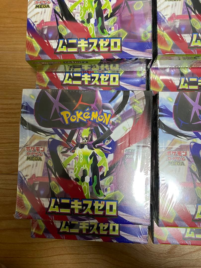 ポケモンカード　ムニキスゼロ　シュリンク付き　8BOX
