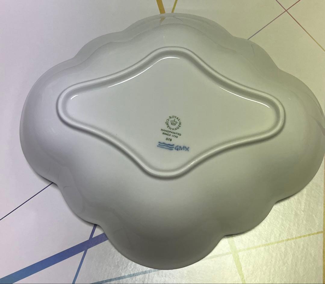 ロイヤルコペンハーゲン　 ブルーパルメッ テブロッサム フラワーボウル