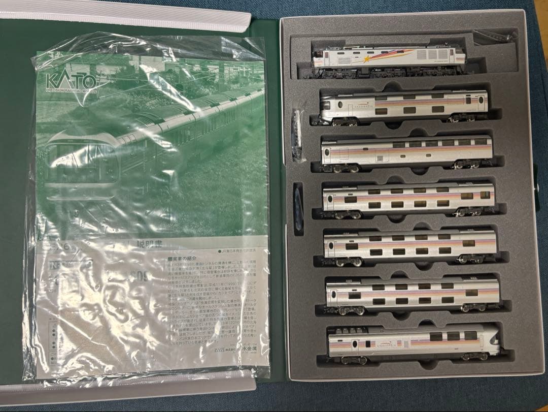 KATO 10-1608 E26系カシオペア6両基本セット EF510機関車付き