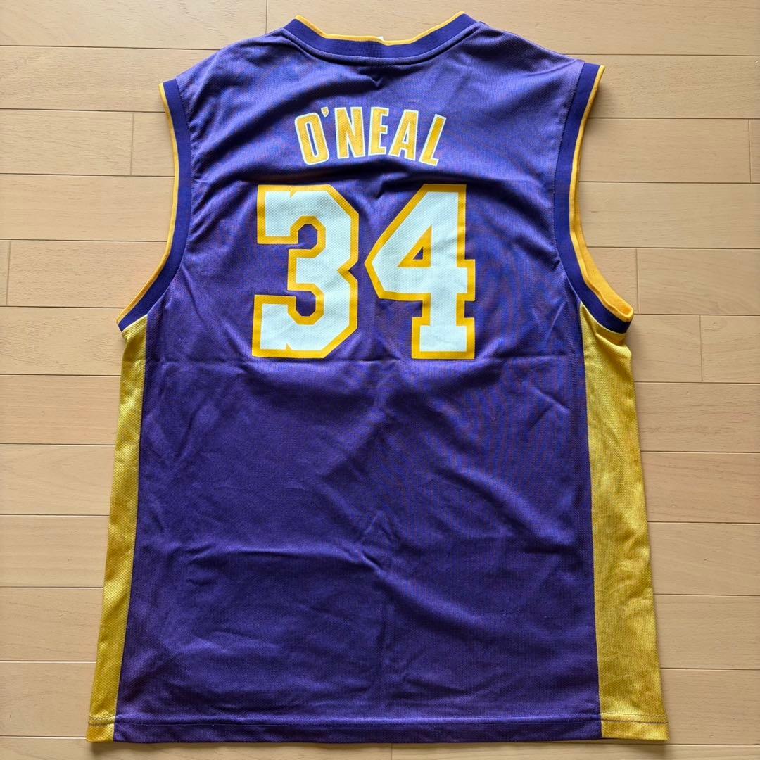 Reebok リーボック NBA レイカーズ ユニフォーム シャキール・オニール