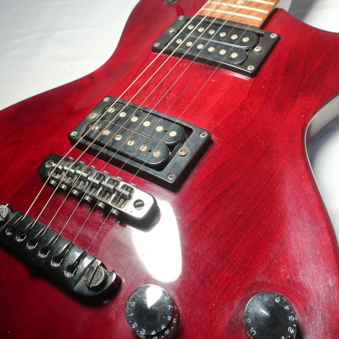 Aria Pro Ⅱ PEシリーズ エレキギター ケース付 ワインレッド
