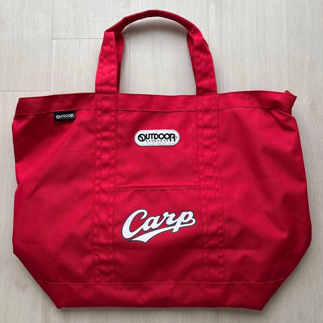 カープ OUTDOOR トートバック 大容量 コラボ 応援グッズ 限定 レア