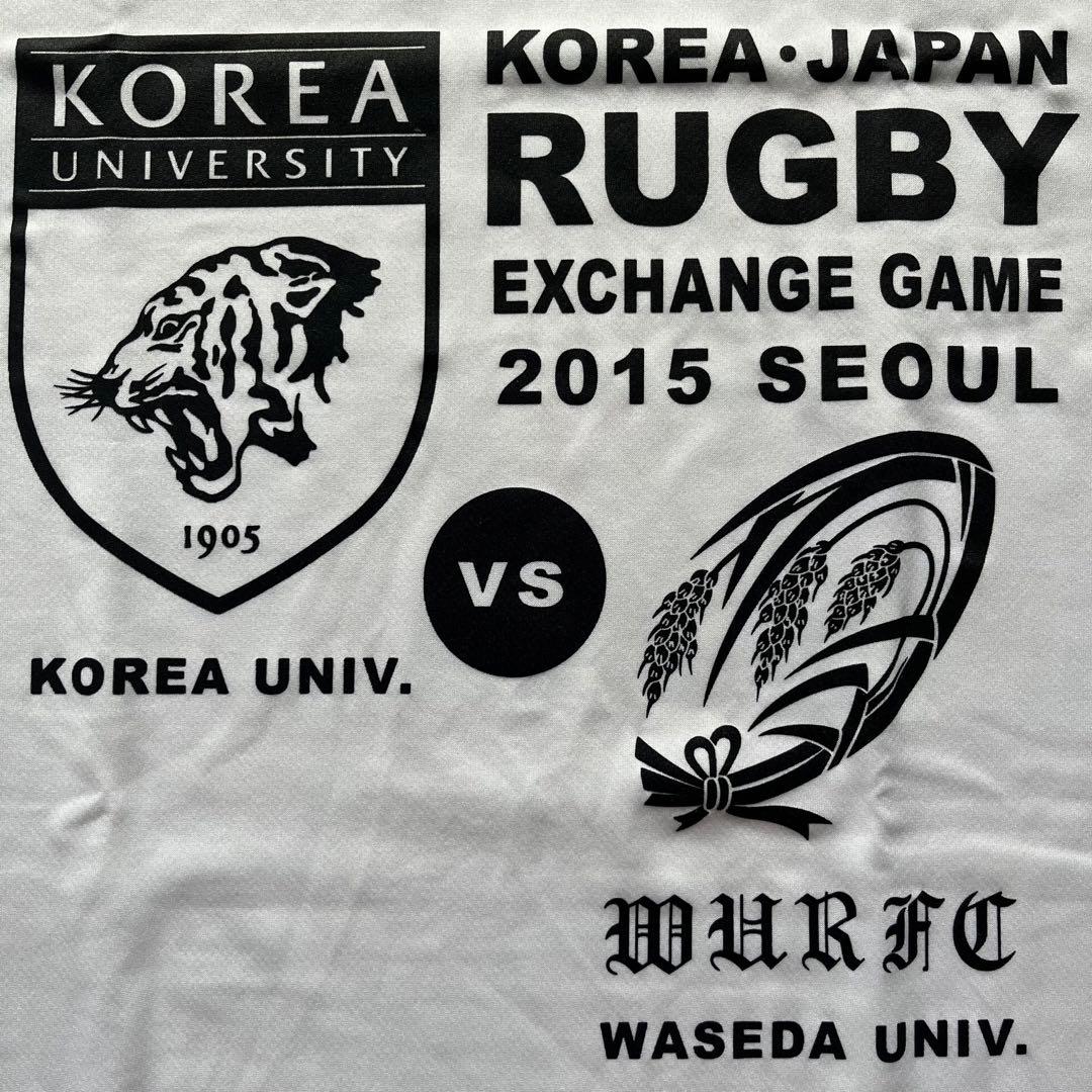 アディダス WURFC 早稲田大学ラグビー蹴球部 Seoul高麗大学校 Tシャツ