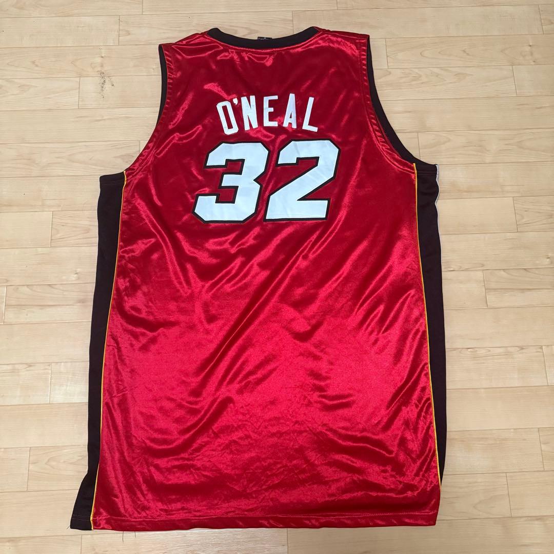 adidas NBA マイアミ・ヒート ユニフォーム 4XLシャキール・オニー